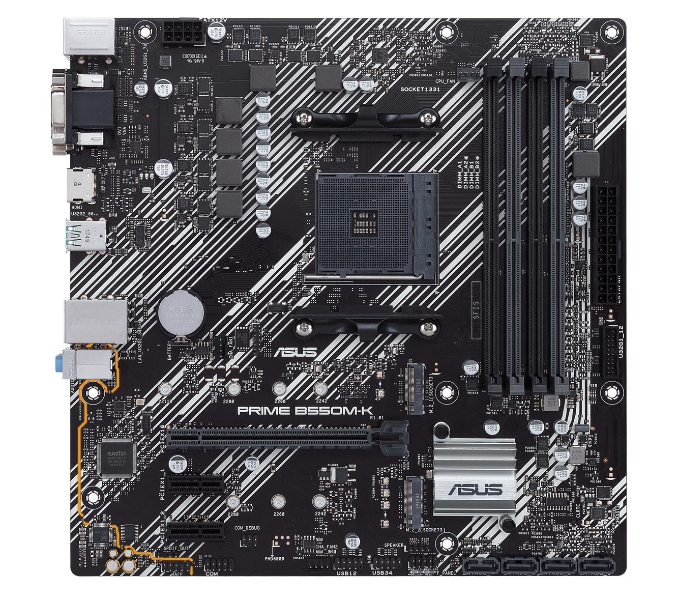 ASUS Prime B550M-K - The AMD B550 Motherboard Overview: ASUS